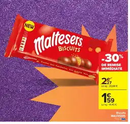 Carrefour MALTESERS Biscuits offre