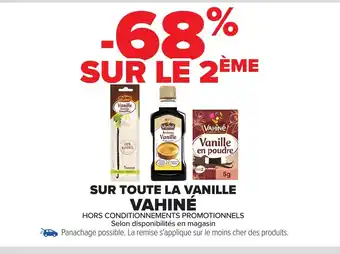 Carrefour VAHINÉ Sur toute la vanille offre