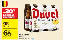 Carrefour DUVEL Bière blonde offre