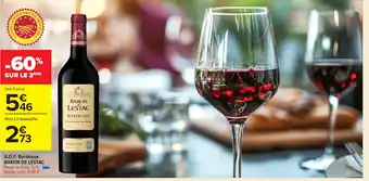 Carrefour BARON DE LESTAC A.O.P Bordeaux offre