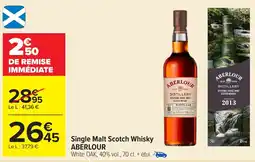 Carrefour ABERLOUR Single Malt Scotch Whisky offre