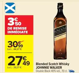 Carrefour JOHNNIE WALKER Blended Scotch Whisky offre