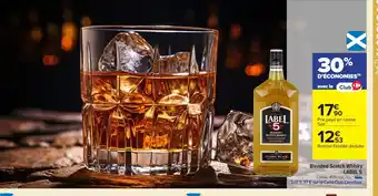 Carrefour LABEL 5 Blended Scotch Whisky offre