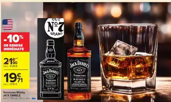 Carrefour JACK DANIELS Tennessee Whisky offre