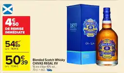 Carrefour CHIVAS REGAL XV Blended Scotch Whisky offre