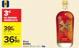 Carrefour BUMBU Rhum offre