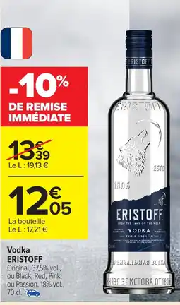 Carrefour ERISTOFF Vodka offre