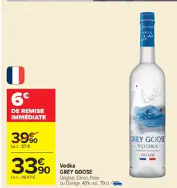 Carrefour GREy GOOSE Vodka offre