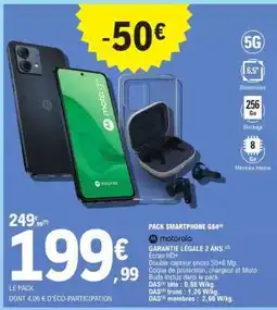 E.Leclerc PACK SMARTPHONE G84 offre