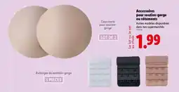 Lidl Accessoires pour soutien-gorge ou vêtements offre