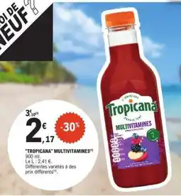 E.Leclerc Tropicana Multivitamines offre