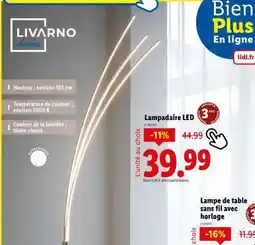 Lidl Lampadaire LED offre