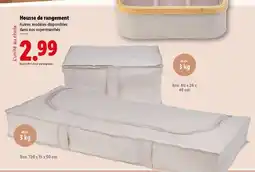 Lidl Housse de rangement offre
