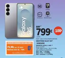 E.Leclerc Smartphone Galaxy S25 offre