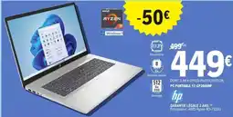 E.Leclerc PC PORTABLE 17-CP2046NF offre