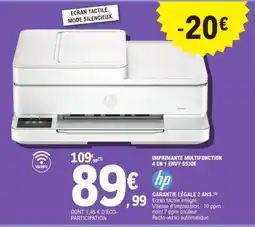 E.Leclerc IMPRIMANTE MULTIFONCTION 4 EN 1 ENVY 6530E offre