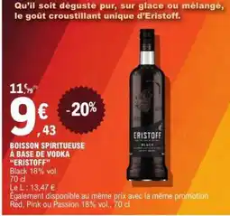 E.Leclerc ERISTOFF Black offre