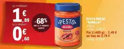 E.Leclerc Pesto Rosso Barilla offre