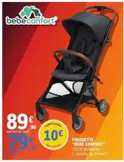 E.Leclerc Poussette 'Bébé Confort' offre