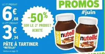 E.Leclerc Pâte À Tartiner Nutella offre