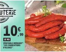 E.Leclerc VÉRITABLE MERGUEZ offre