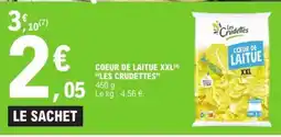 E.Leclerc Cœur de Laitue XXL Les Crudettes offre