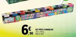 E.Leclerc KIT PÂTE À MODELER offre