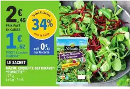 E.Leclerc Mâche Roquette & Betterave Florette offre