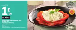 E.Leclerc MOZZARELLA DI BUFALA CAMPANA DOP offre