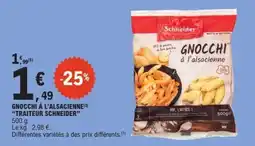 E.Leclerc Gnocchi à l'alsacienne offre
