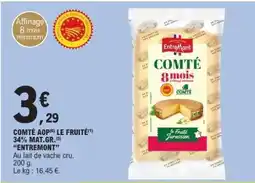 E.Leclerc COMTÉ AOP LE FRUITÉ offre
