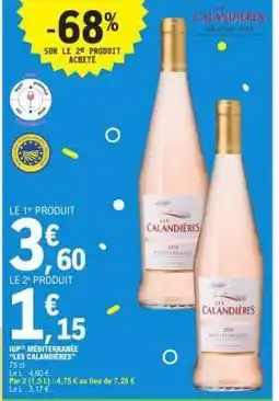 E.Leclerc IGP MÉDITERRANÉE “LES CALANDIÈRES” offre