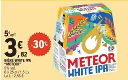 E.Leclerc BIÈRE WHITE IPA “METEOR” offre