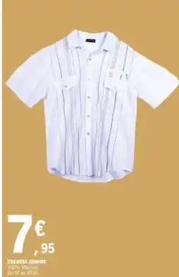 E.Leclerc Chemise homme offre