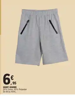 E.Leclerc SHORT HOMME offre