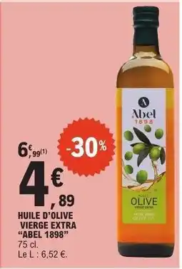 E.Leclerc HUILE D’OLIVE VIERGE EXTRA “ABEL 1898” offre