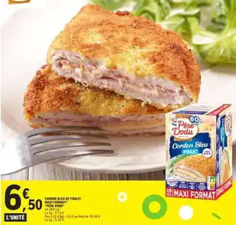 E.Leclerc CORDON BLEU DE POULET offre