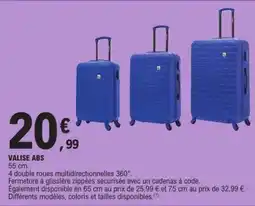 E.Leclerc VALISE ABS offre