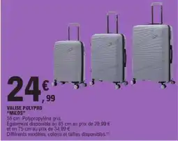 E.Leclerc VALISE POLYPRO MILOS offre