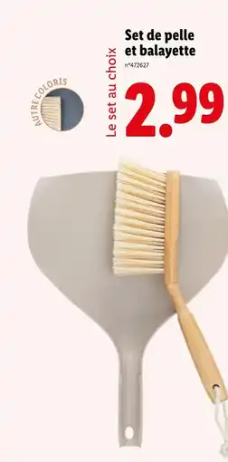 Lidl LIVARNO HOME Set de pelle et balayette offre