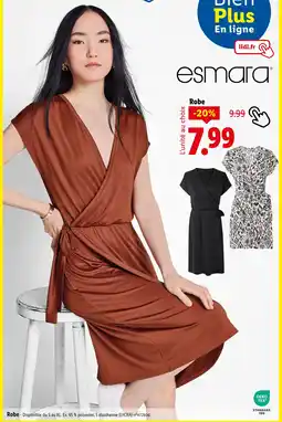 Lidl ESMARA Robe offre