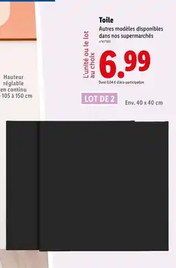 Lidl Toile offre