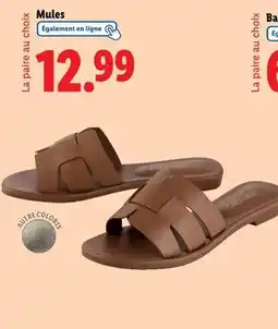 Lidl Mules offre