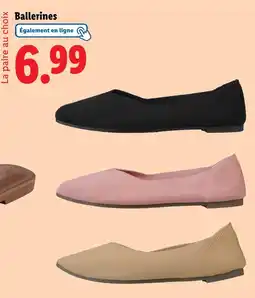 Lidl esmara Ballerines offre