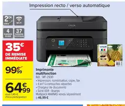 Carrefour Imprimante multifonction offre