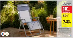 Carrefour Relax multi positions lacet RT2 offre