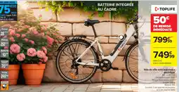 Carrefour TOPLIFE Vélo de ville avec assistance offre