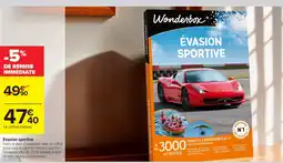 Carrefour Evasion sportive offre