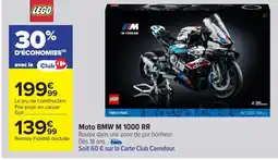 Carrefour LEGO Moto BMW M 1000 RR offre