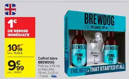 Carrefour BREWDOG Coffret bière offre